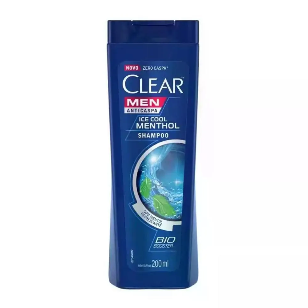 SHAMPOO ANTICASPA ICE COOL MENTHOL MEN CLEAR 200ML