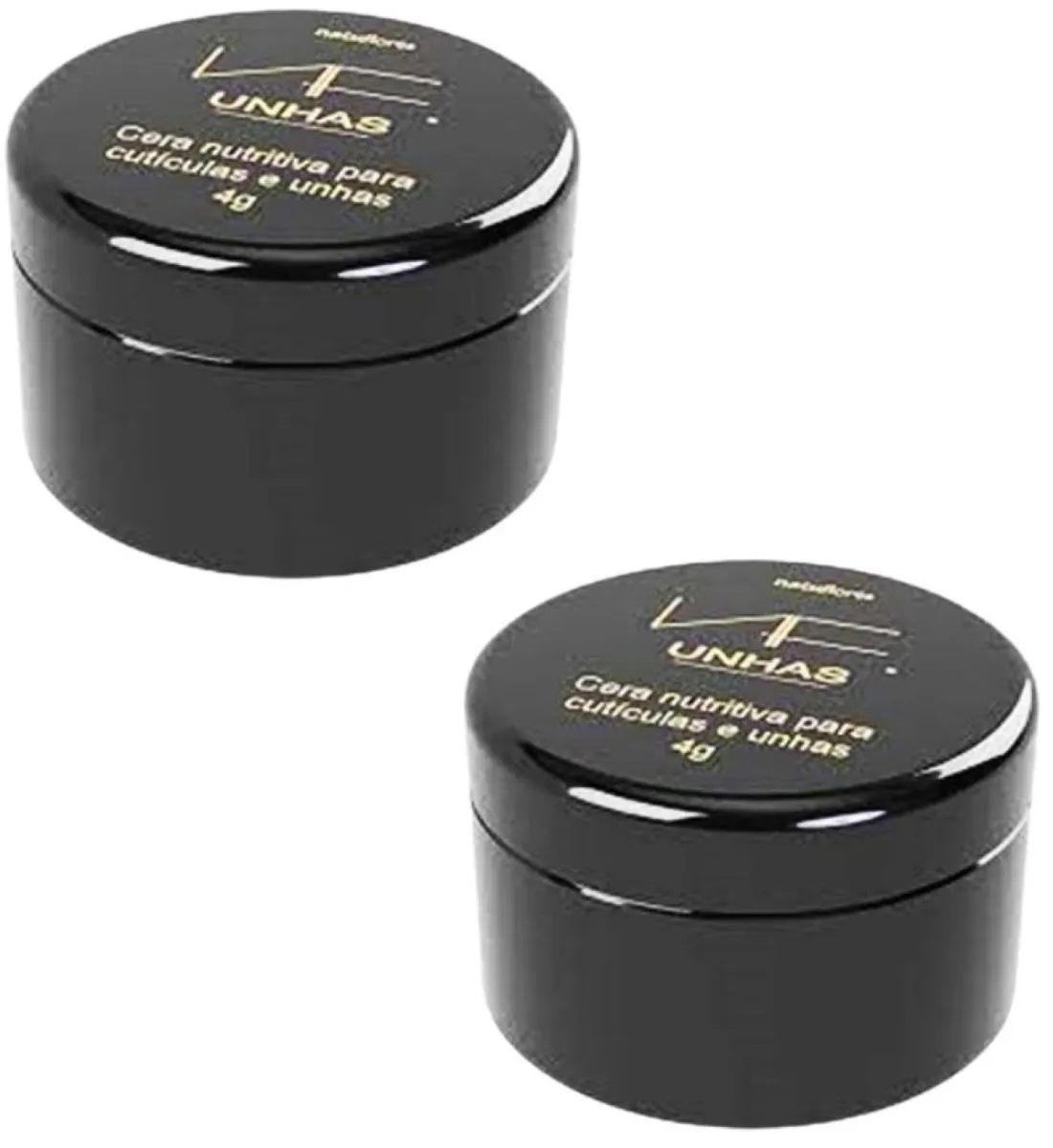 CERA NUTRITIVA PARA  CUTICULAS E UNHAS 4GR NATUFLORES KIT 2 UND