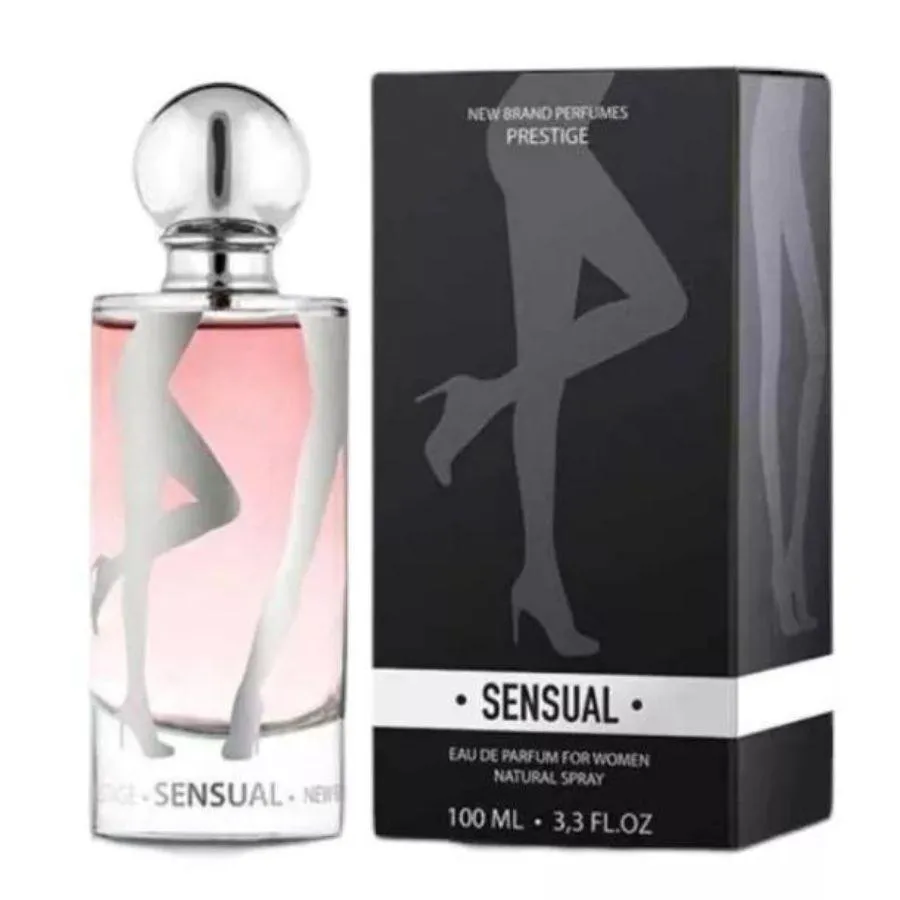 PERFUME NEW BRAND PRESTIGE S E N S U A L FOR WOMEN EAU DE PARFUM 100ML