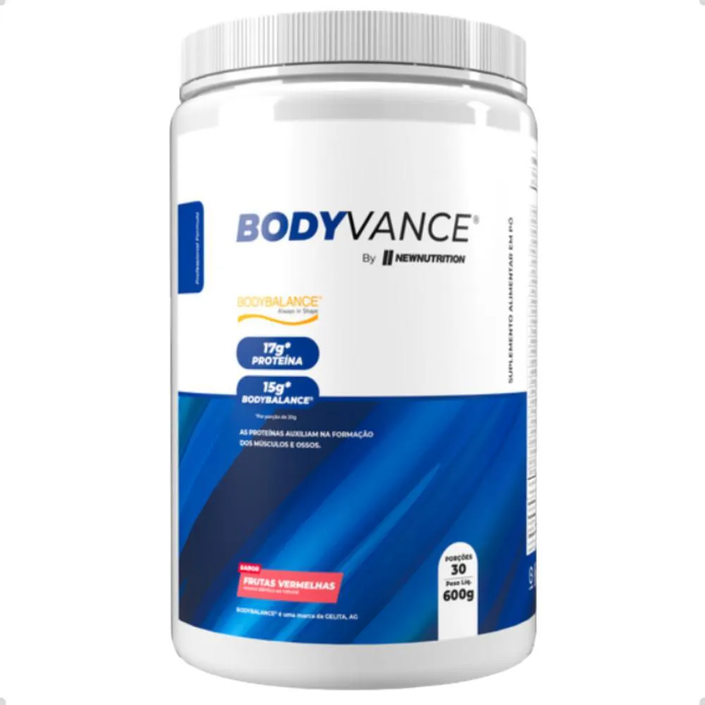 BODY PROTEIN BALANCE BODY VANCE 600G NEW NUTRITION Frutas Vermelhas