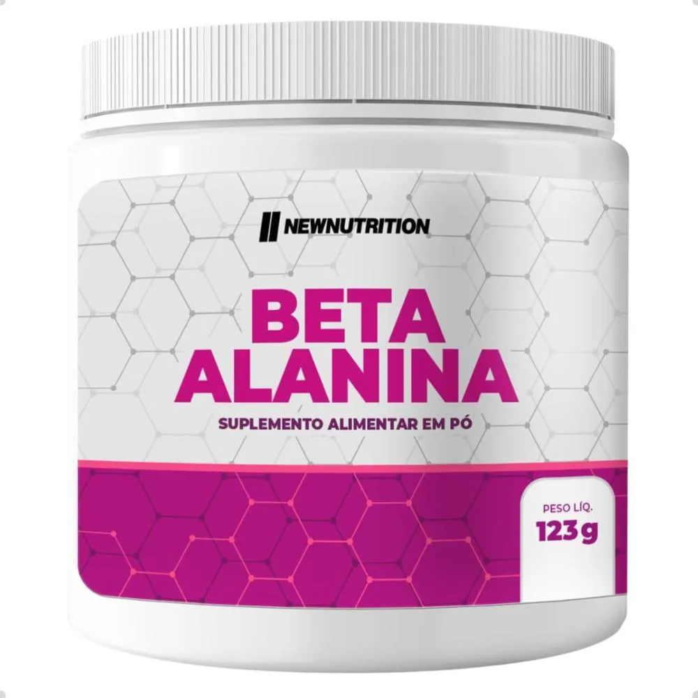BETA ALANINA 100% PURE 123G NEW NUTRITION Natural
