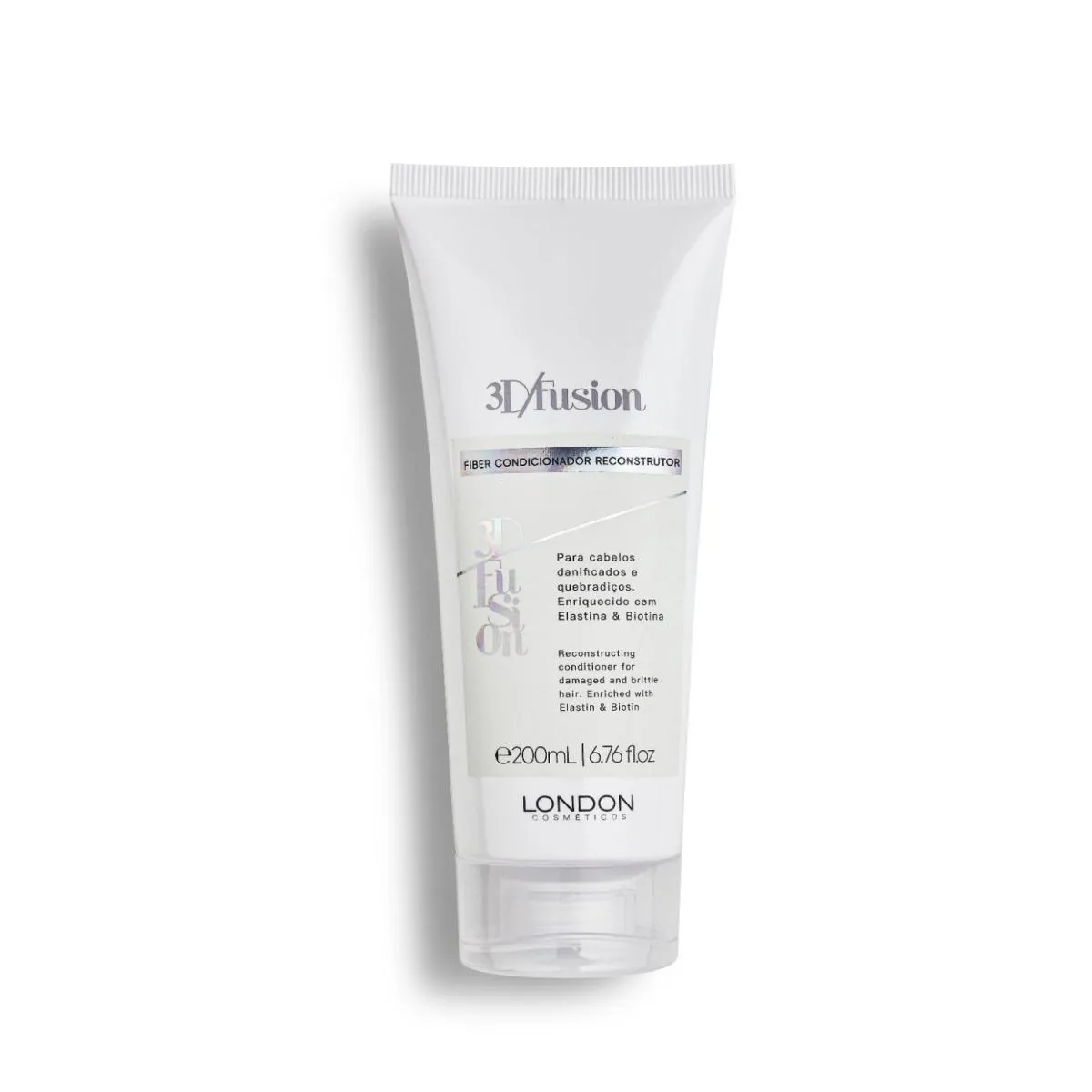 FIBER CONDICIONADOR RECONSTRUTOR 200G 3D FUSION HOME CARE | LONDON COSMéTICOS