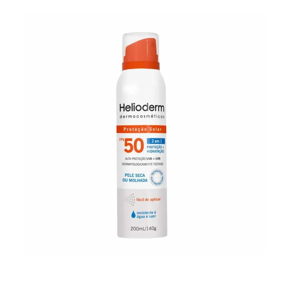 PROTETOR SOLAR CORPORAL SPRAY FPS 50 HELIODERM SUNCARE 200ML - KLEY HERTZ