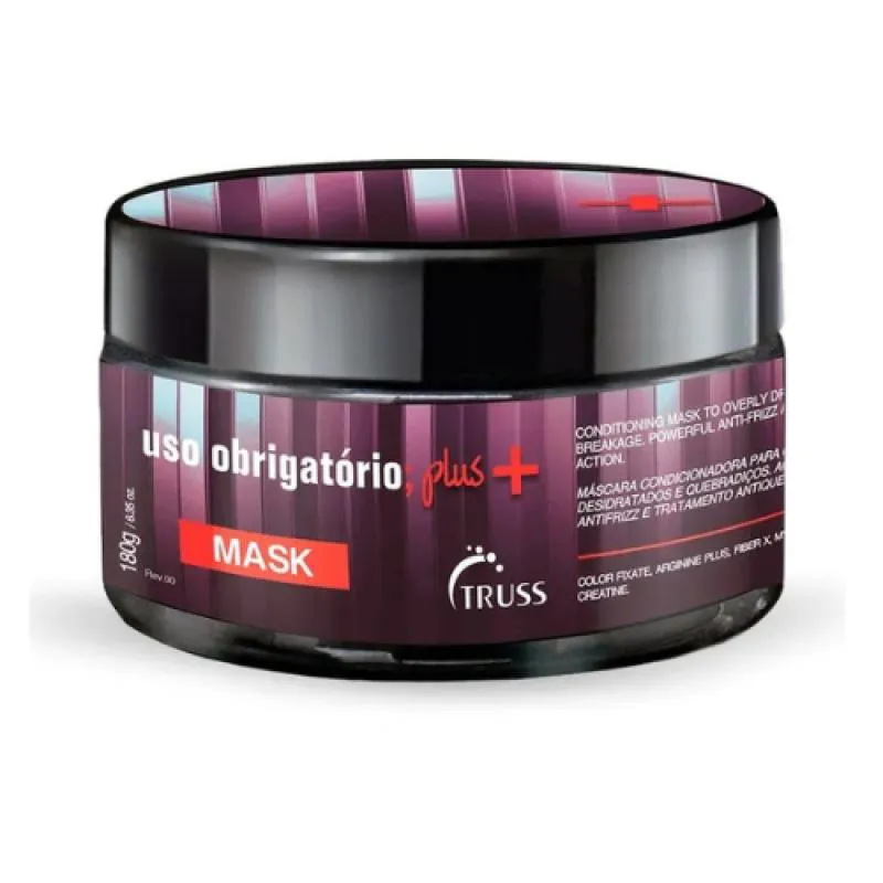 TRUSS - USO OBRIGATORIO PLUS - MASCARA CAPILAR 180 G