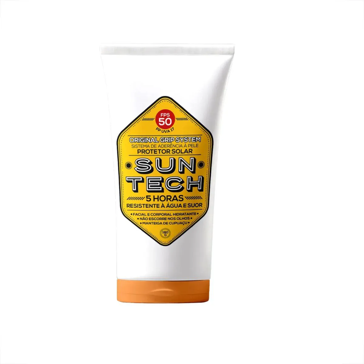 PROTETOR SOLAR FACIAL E CORPORAL SUNTECH - FPS 50 - 180G