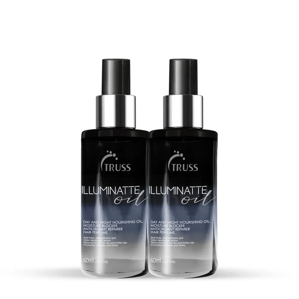 KIT TRUSS ILLUMINATTE OIL - ÓLEO CAPILAR 60ML (2 UNIDADES)