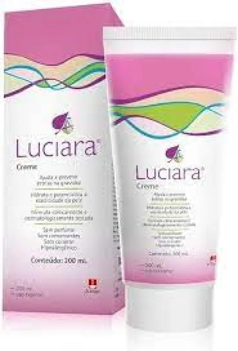 LUCIARA CREME 200ML - PREVINE ESTRIAS NA GESTAçãO