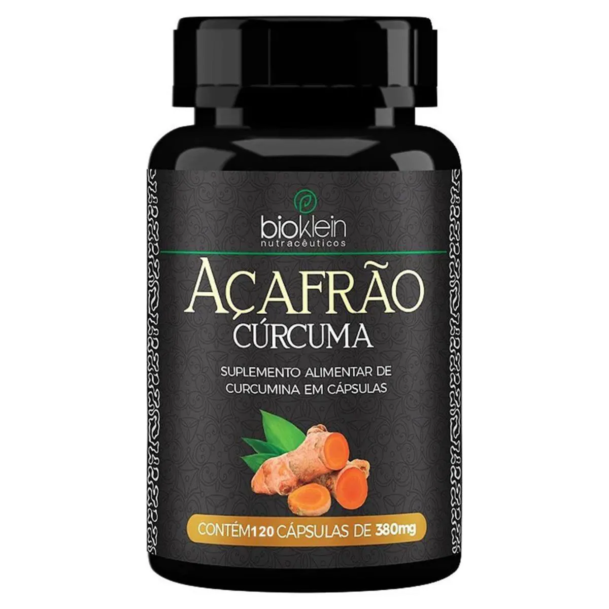 AçAFRãO E CúRCUMA SUPLEMENTO ANTIOXIDANTE C120 - BIOKLEIN
