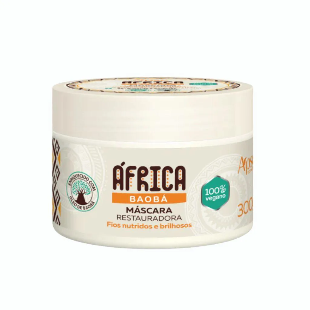 MáSCARA RESTAURADORA FIOS NUTRIDOS ÁFRICA BAOBá APSE 300G