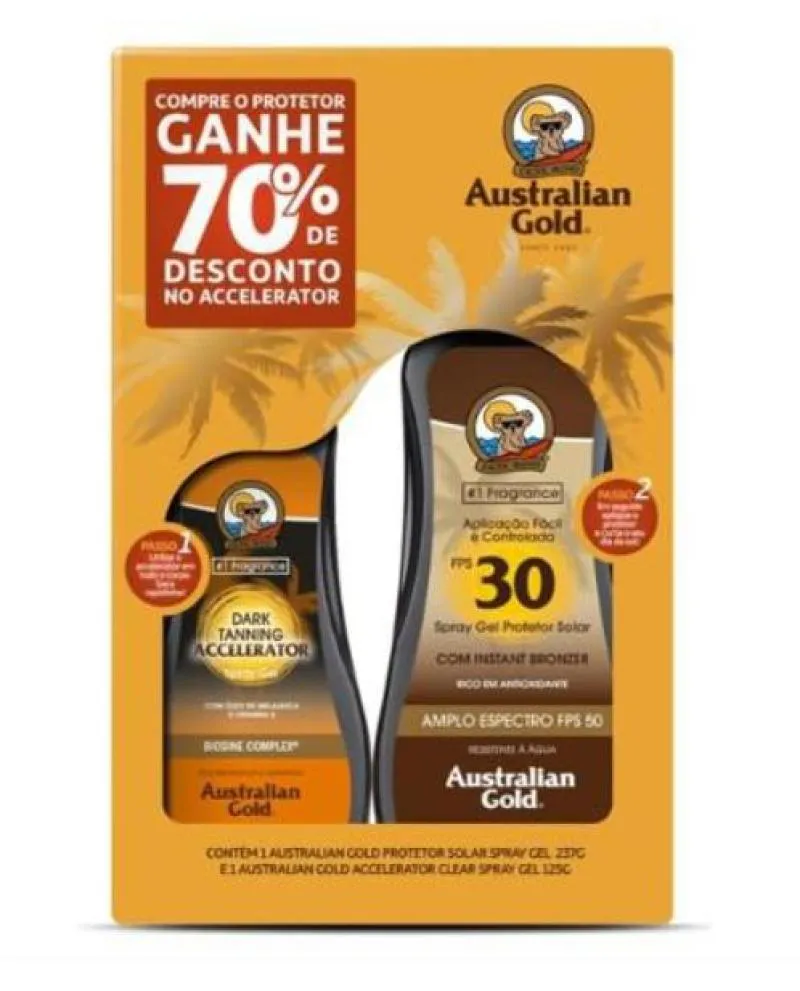 KIT AUSTRALIAN GOLD INSTANT BRONZER