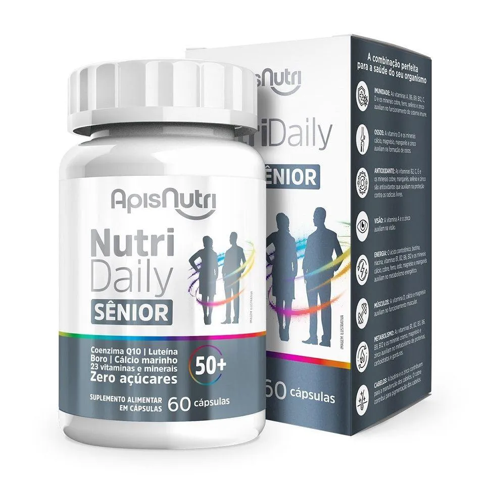 NUTRI DAILY SêNIOR (60 CAPS) - PADRãO: ÚNICO