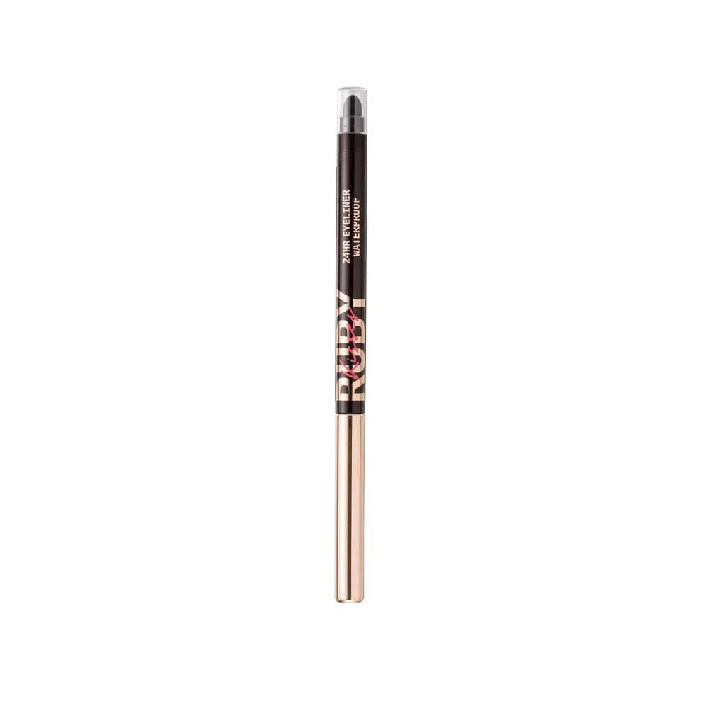 LáPIS RETRáTIL EM GEL à PROVA D´áGUA - RUBY KISSES Marrom