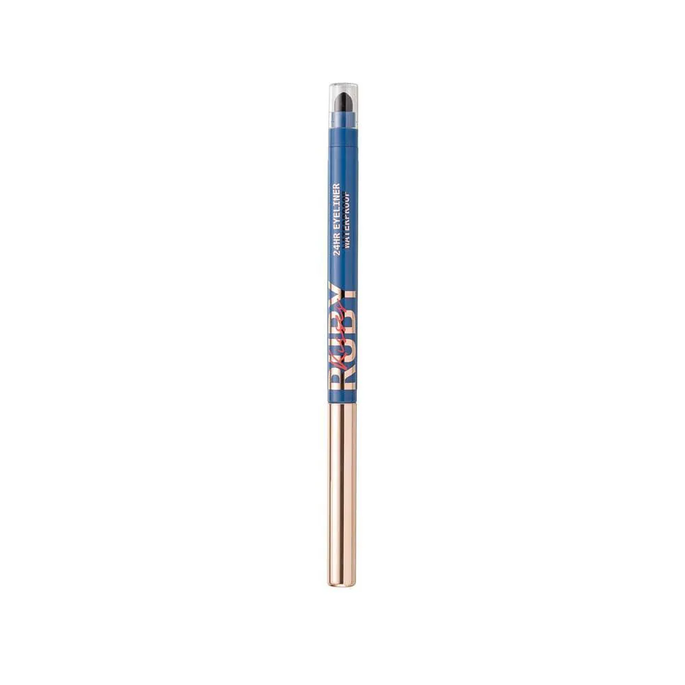 LáPIS RETRáTIL EM GEL à PROVA D´áGUA - RUBY KISSES Azul