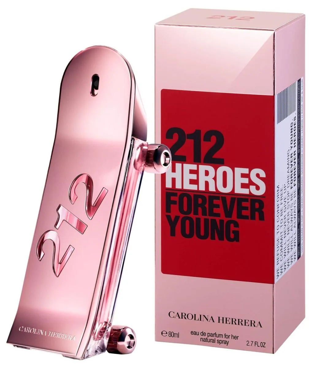 CAROLINA HERRERA 212 HEROES EAU DE PARFUM 80ML FEMININO