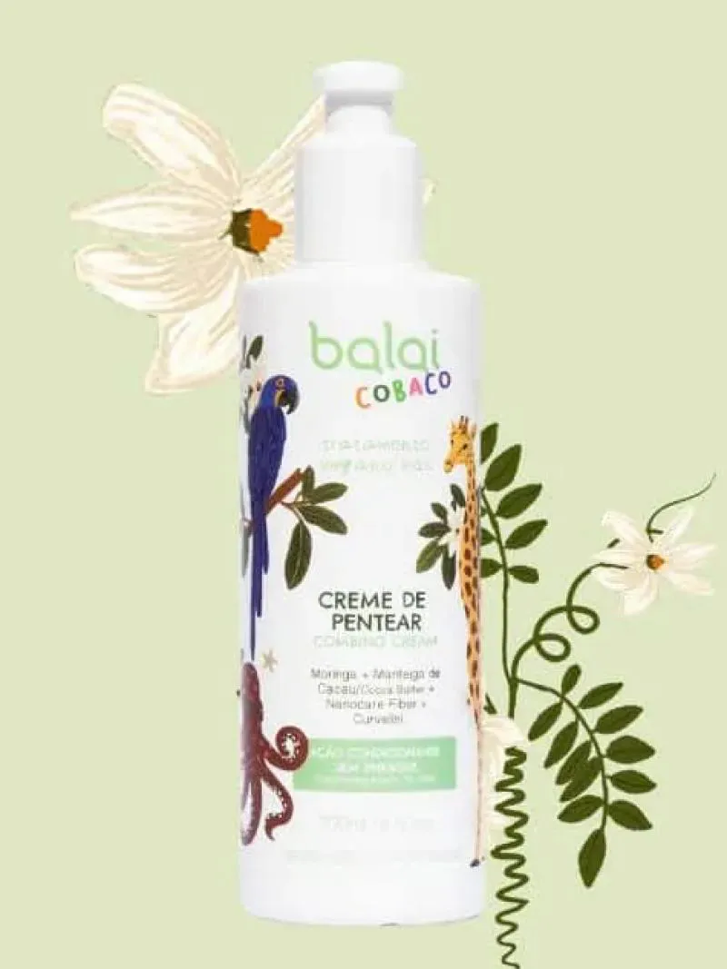 CREME DE PENTEAR BALAI COBACO KIDS NUTRIÇÃO 200ML