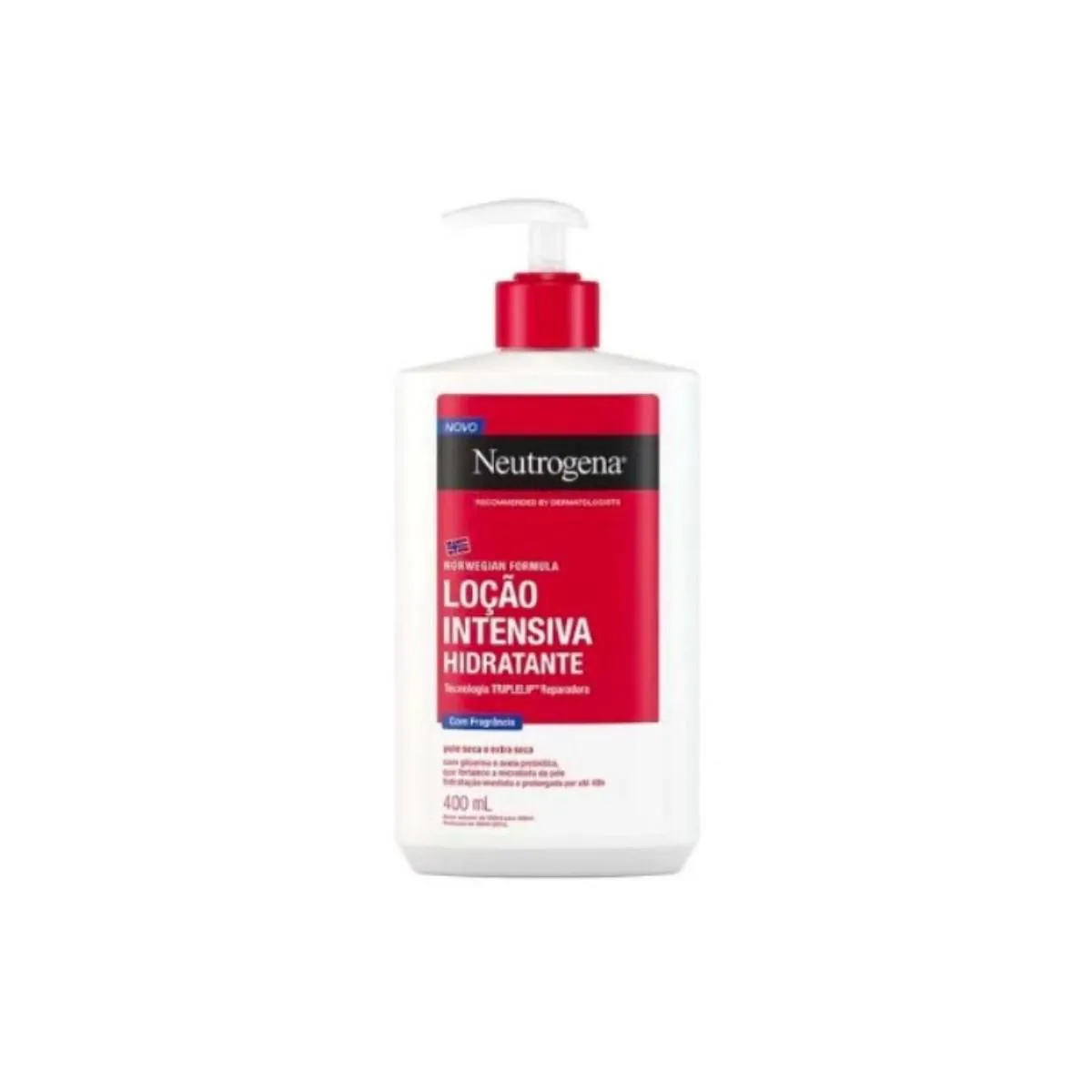 NEUTROGENA NORWEGIAN LOçãO INTENSIVA HIDRATANTE 400ML COM FRAGRâNCIA