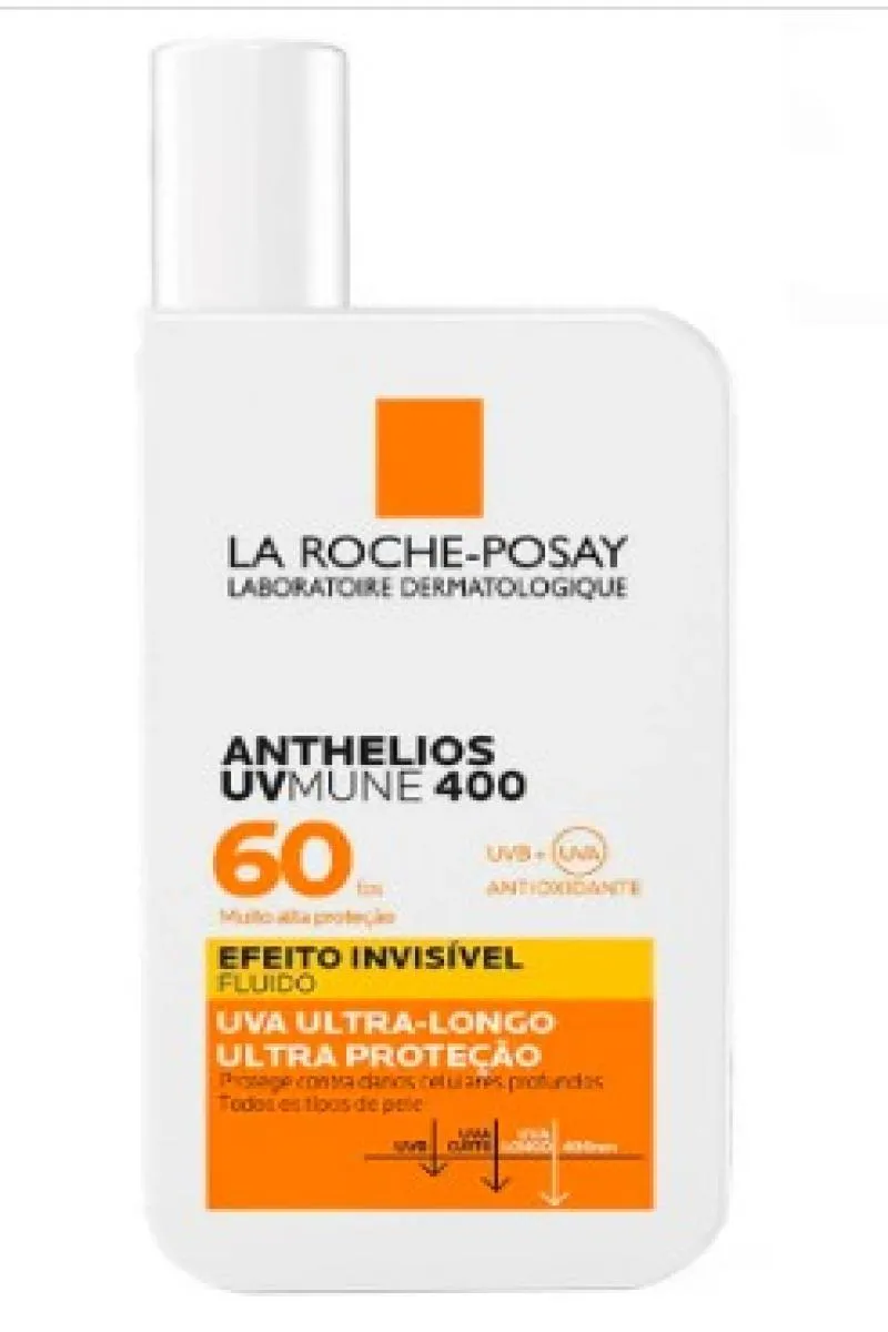 PROTETOR SOLAR ANTHELIOS UVMUNE 400FPS60 50ML LA ROCHE