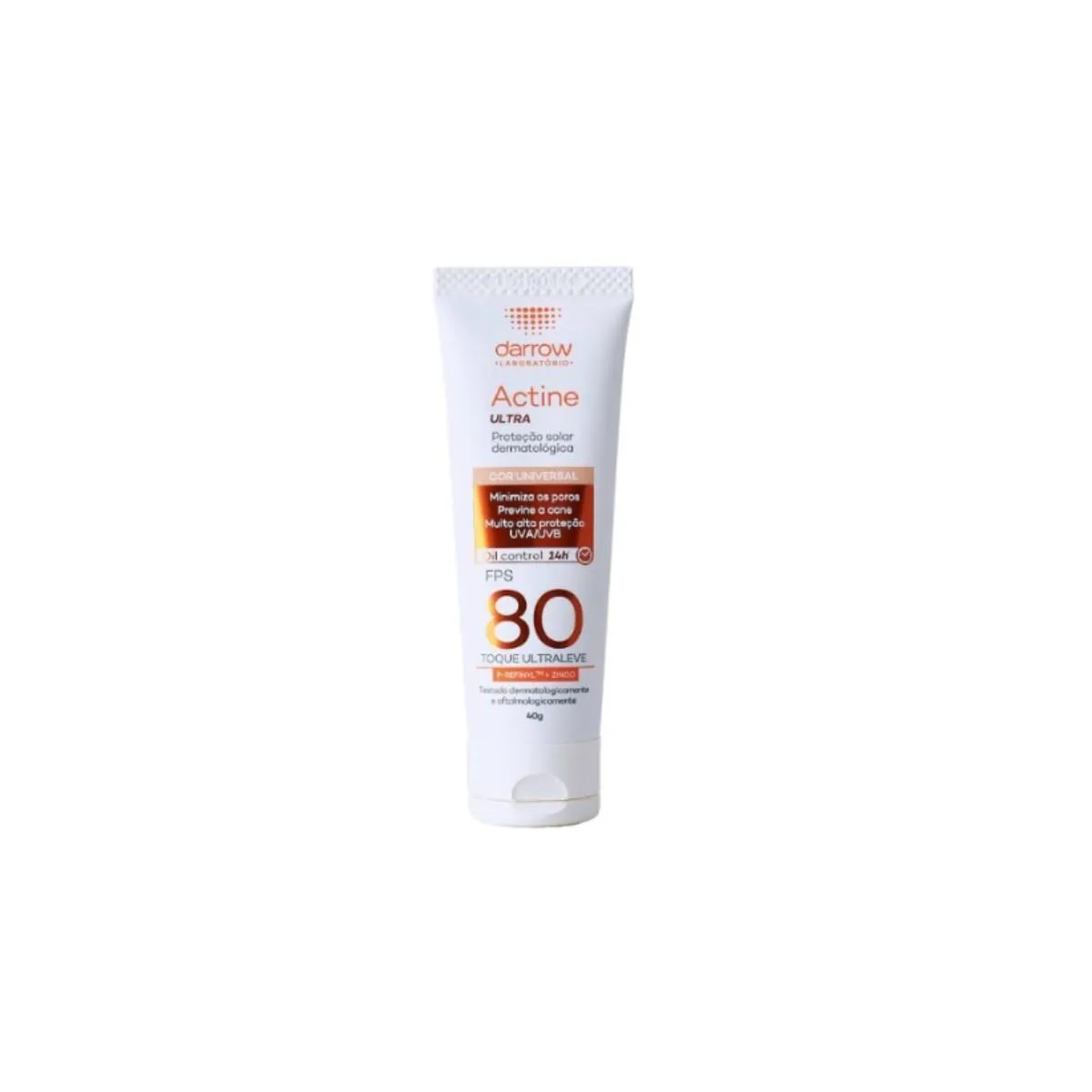 PROTETOR SOLAR DARROW ACTINE ULTRA FPS80 40G