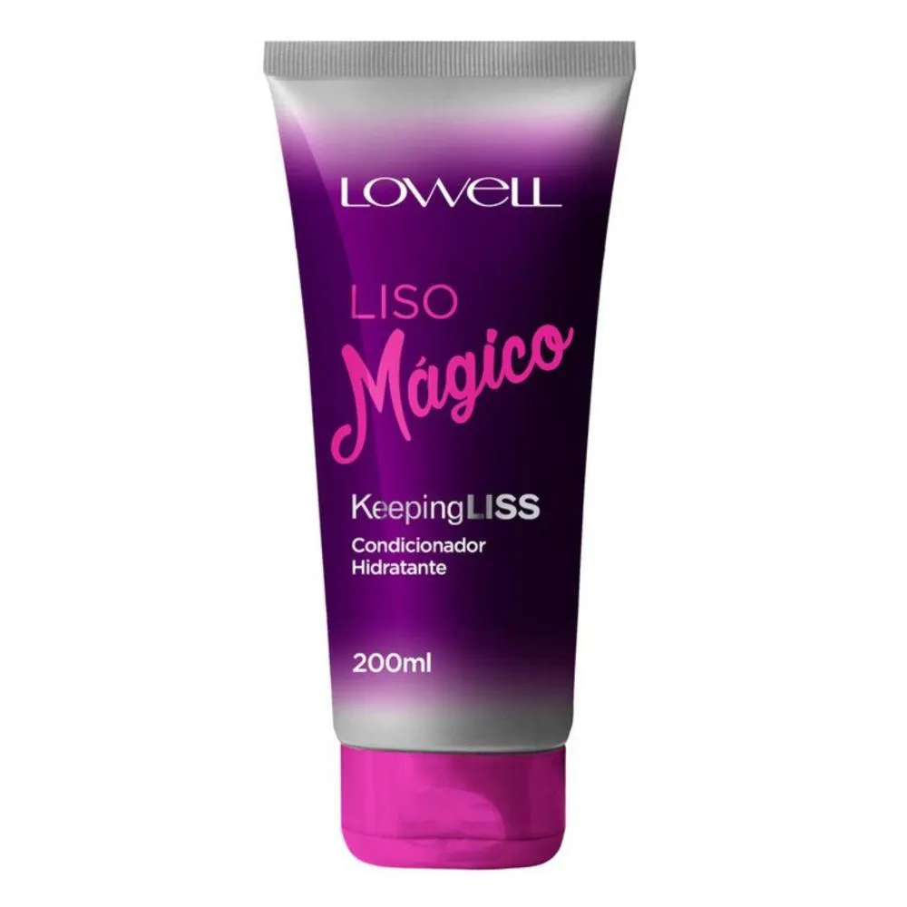LOWELL LISO MAGICO KEEPING LISS CONDICIONADOR 200ML