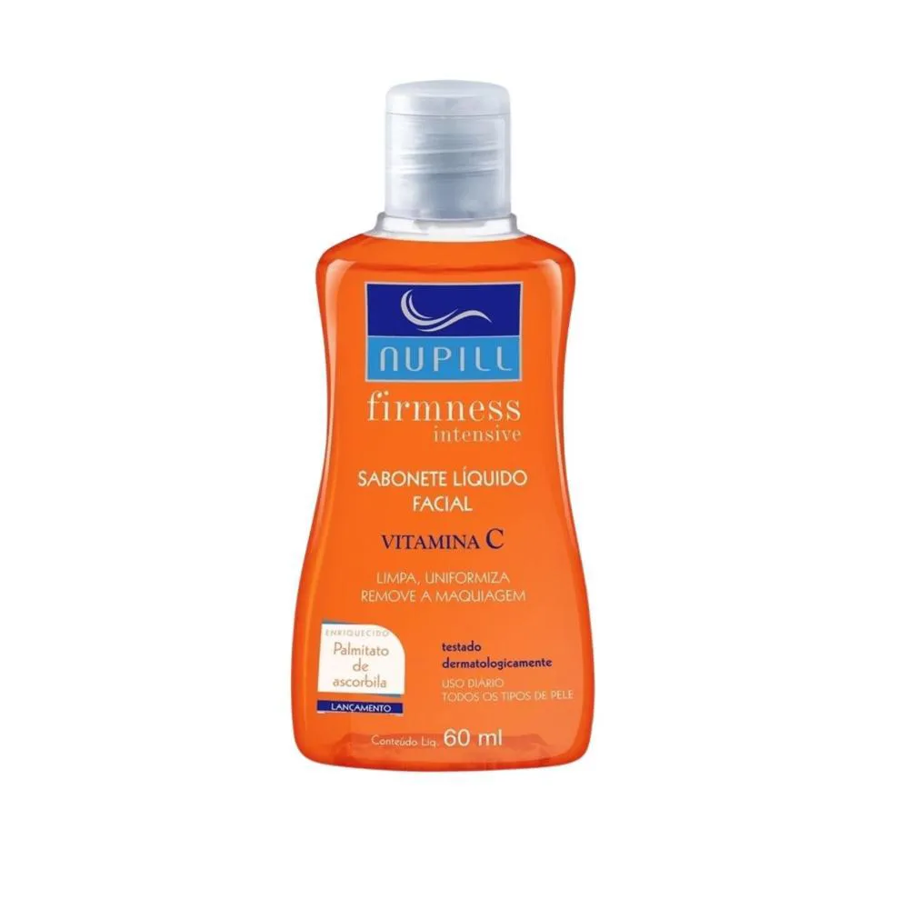 NUPILL FIRMNESS INTENSIVE SABONETE LíQUIDO FACIAL VITAMINA C 200ML