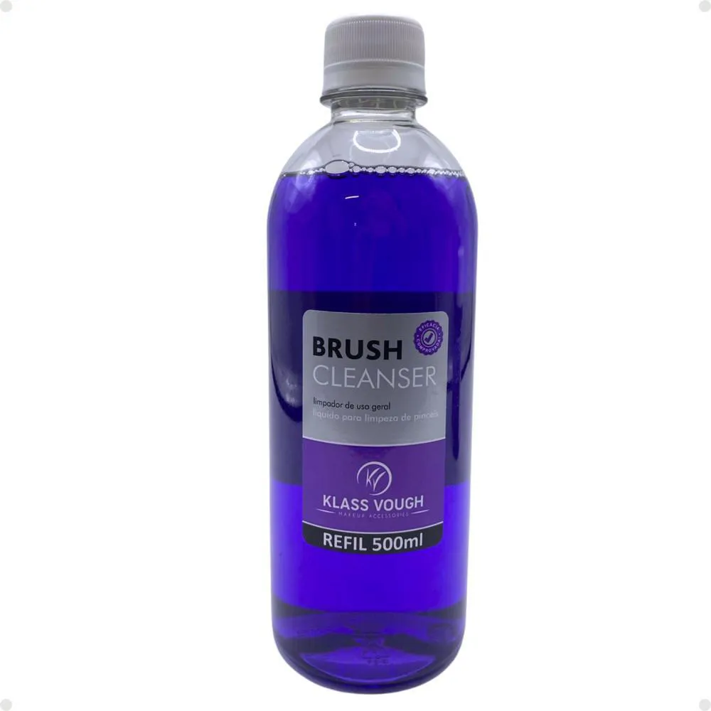 REFIL LIMPADOR DE PINCéIS KLASS VOUGH BRUSH CLEANSER 500ML
