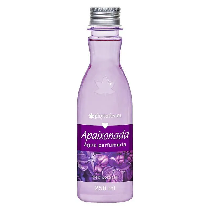 ÁGUA PERFUMADA DEO COLôNIA APAIXONADA PHYTODERM 250ML