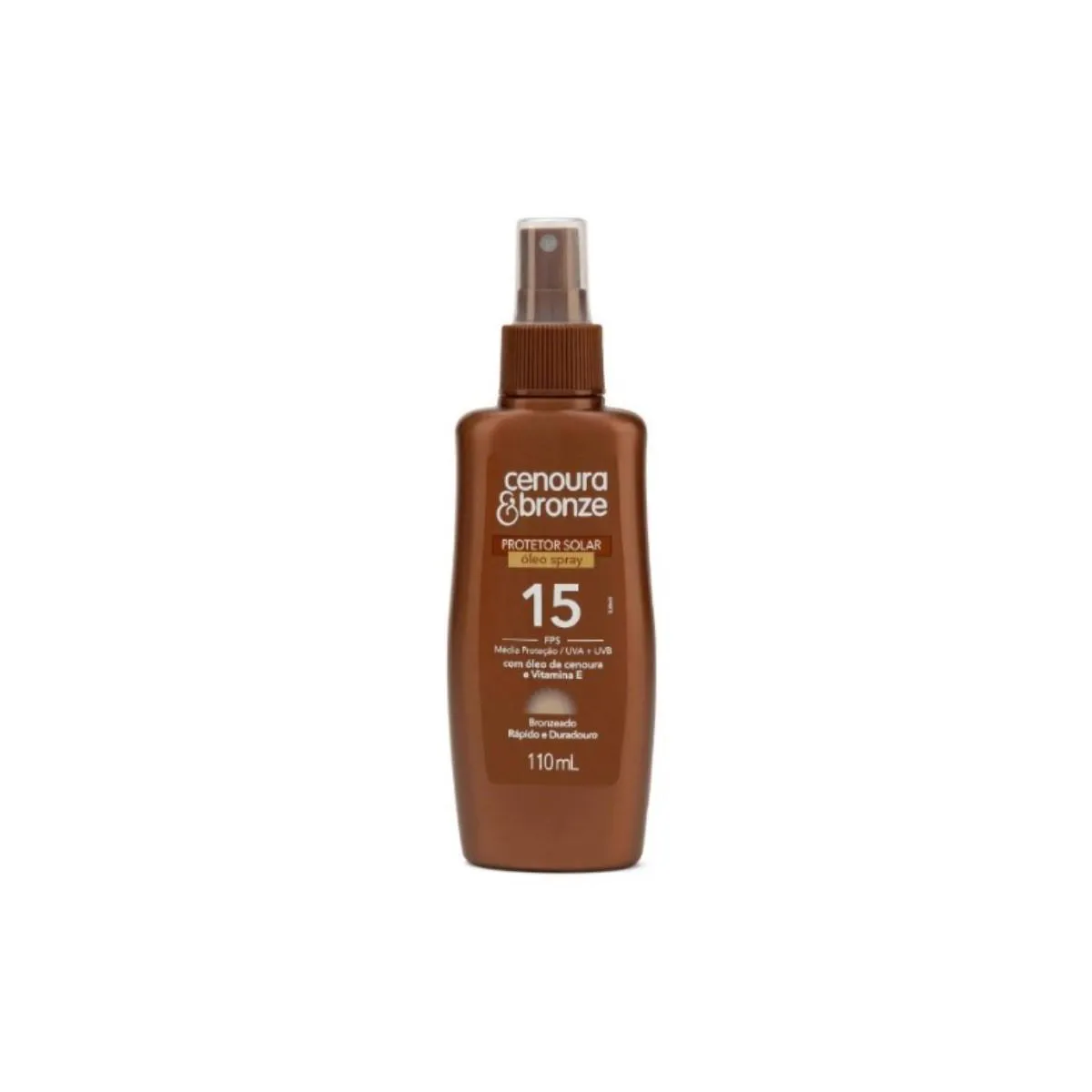 PROTETOR SOLAR CENOURA & BRONZE ÓLEO SPRAY FPS15 110ML