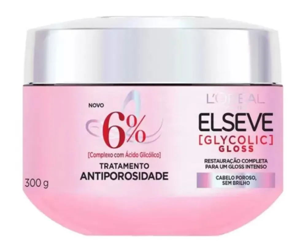 ELSEVE GLYCOLIC GLOSS CREME DE TRATAMENTO 300G