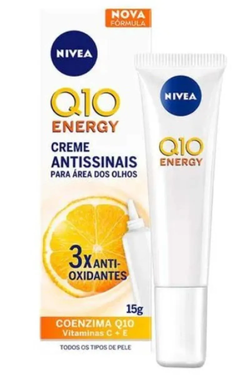 NIVEA Q10 ENERGY CREME ANTISSINAIS PARA OLHOS 15G