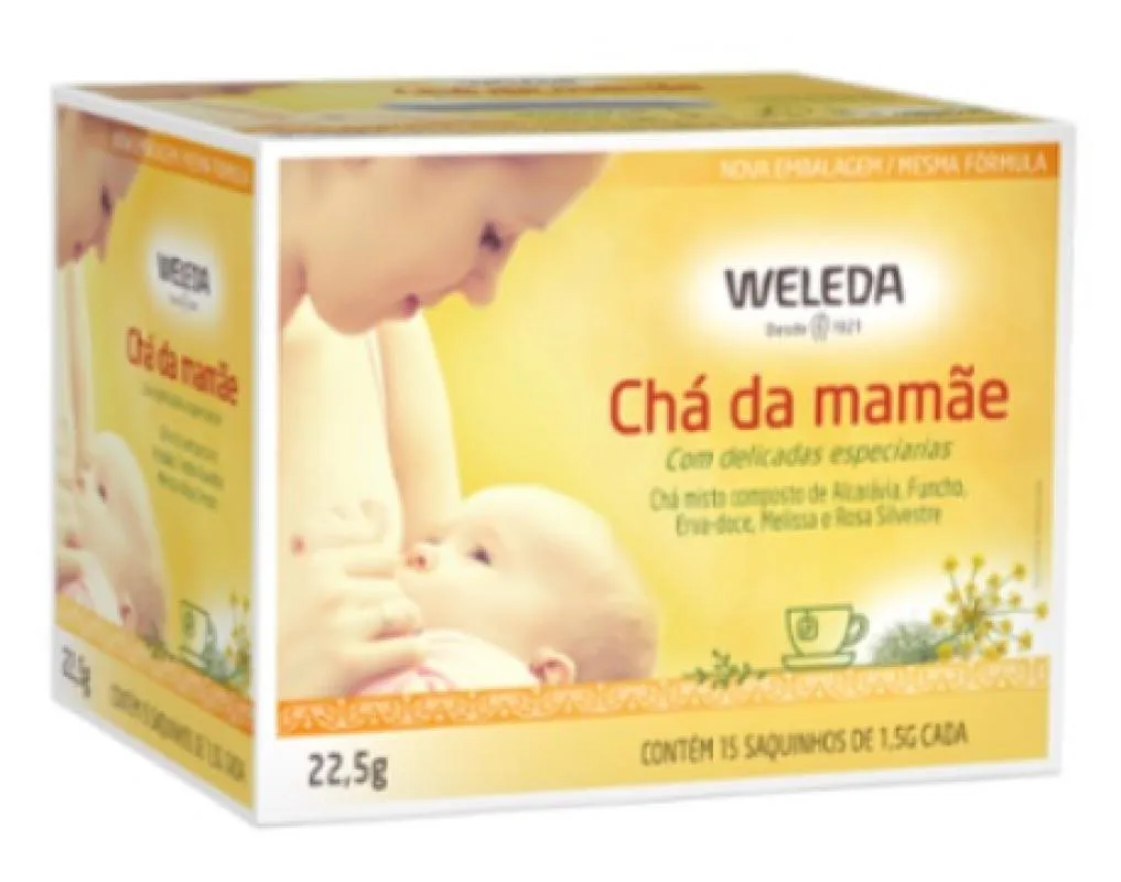 WELEDA CHá DA MAMãE 60 SACHêS