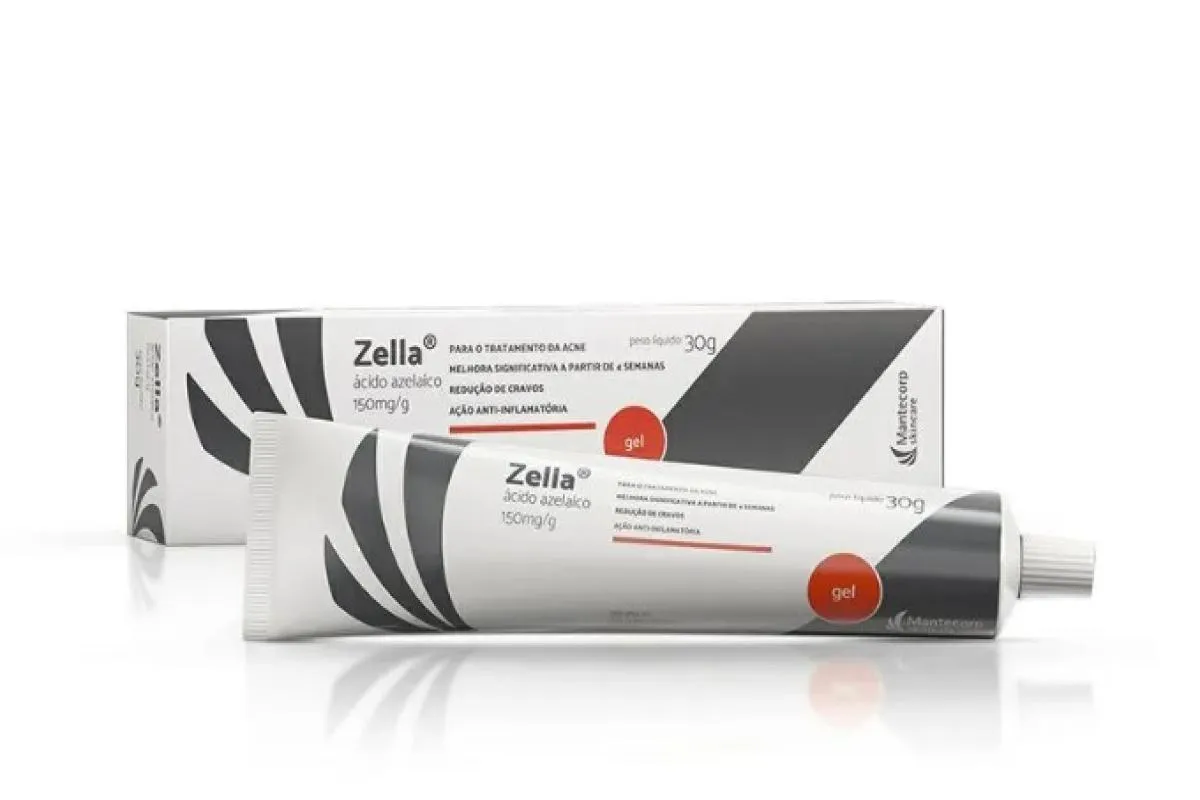 ZELLA GEL TRATAMENTO DA ACNE MANTECORP 30G