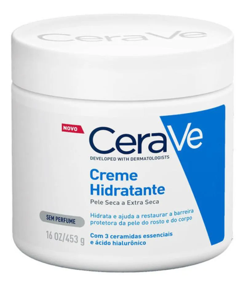 CERAVE CREME HIDRATANTE - PELE SECA E EXTRA SECA - 454G