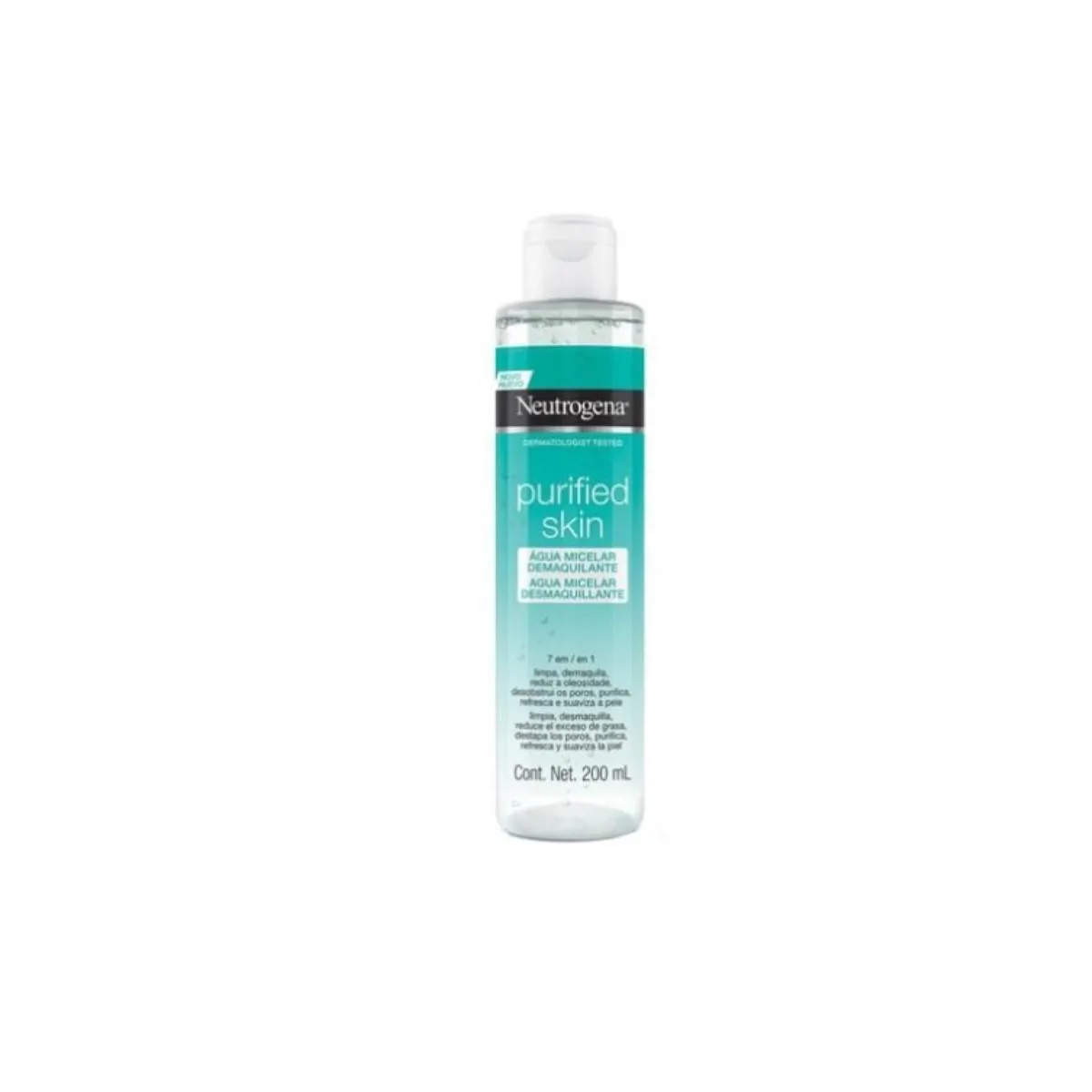 ÁGUA MICELAR 7 EM 1 NEUTROGENA - PURIFIED SKIN - 200ML
