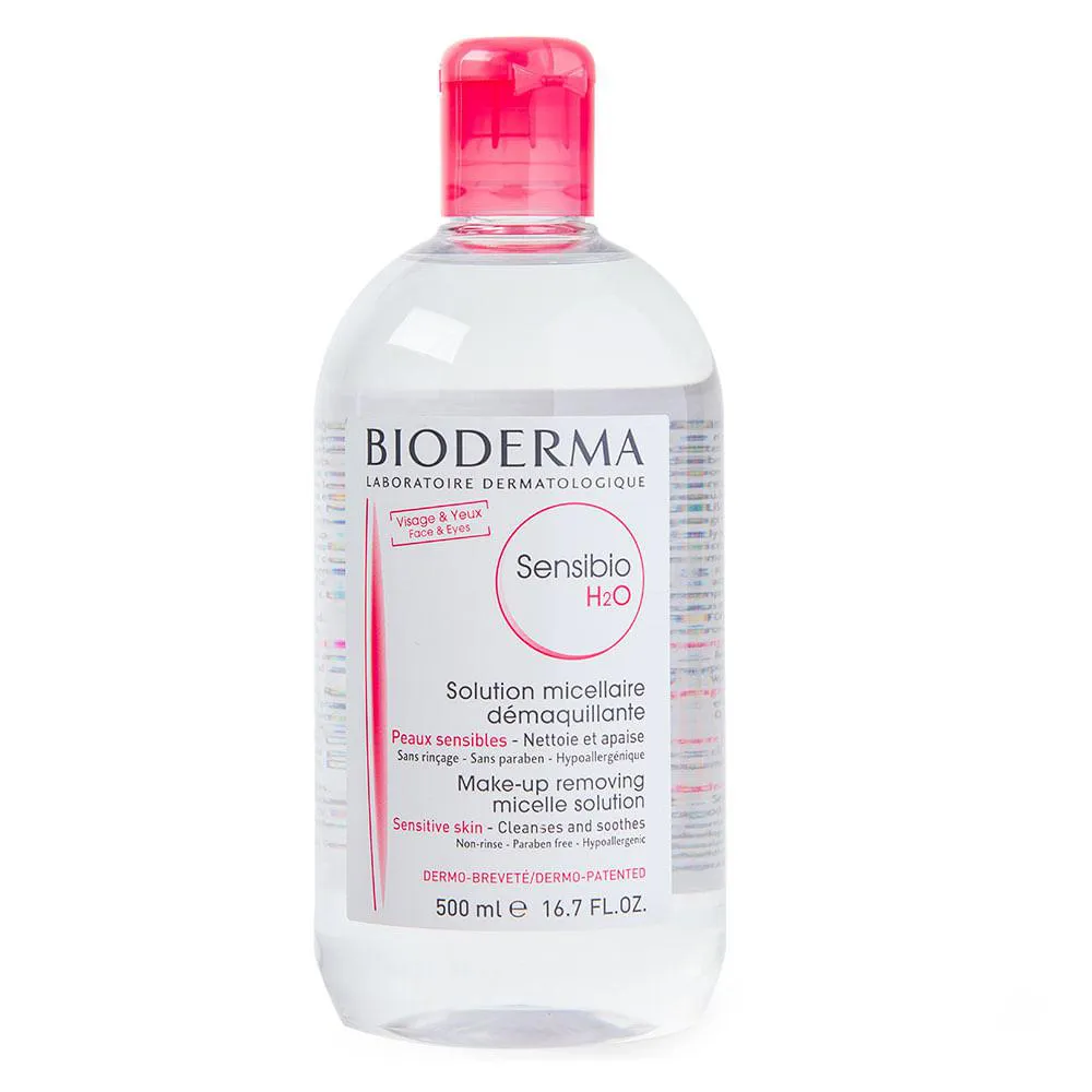 DEMAQUILANTE BIODERMA SENSIBIO H2O - SOLUTION MICELLAIRE - 500ML