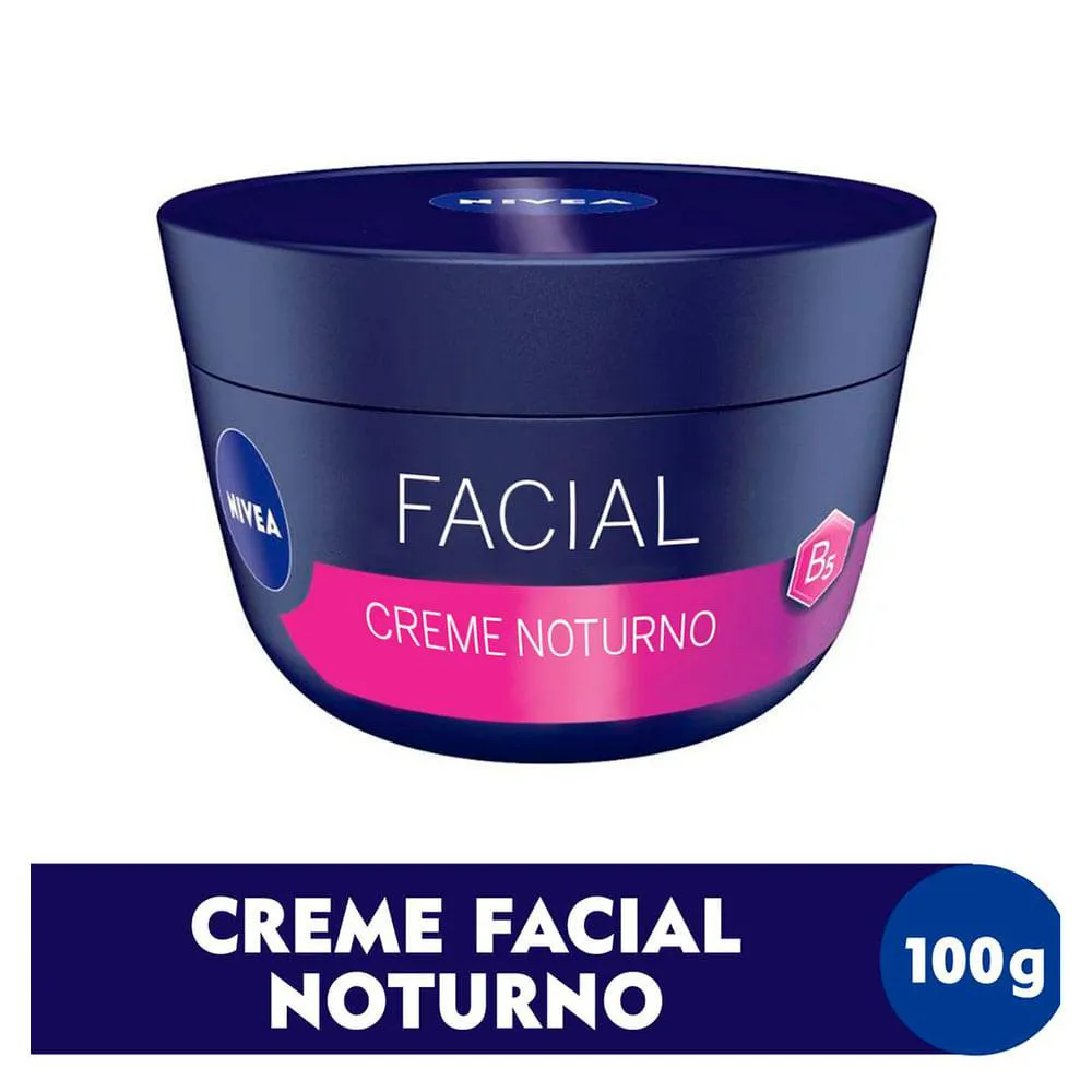 CREME FACIAL ANTI-IDADE NIVEA NOTURNO 100G