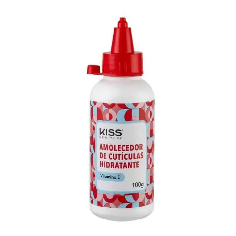 AMOLECEDOR DE CUTíCULAS HIDRATANTE KISS NY VITAMINA E 100G