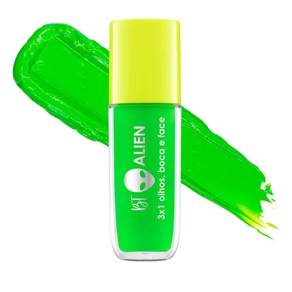 SOMBRA LIQUíDA 3X1 BRUNA TAVARES ET ALIEN GREEN NEON 5ML