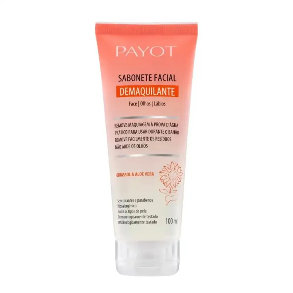 SABONETE FACIAL DEMAQUILANTE PAYOT 100ML