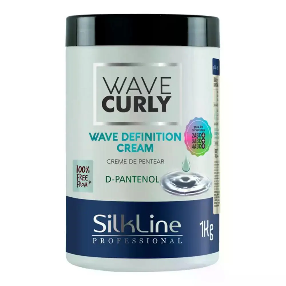 CREME DE PENTEAR WAVE CREAM D PANTENOL SILKLINE 1KG