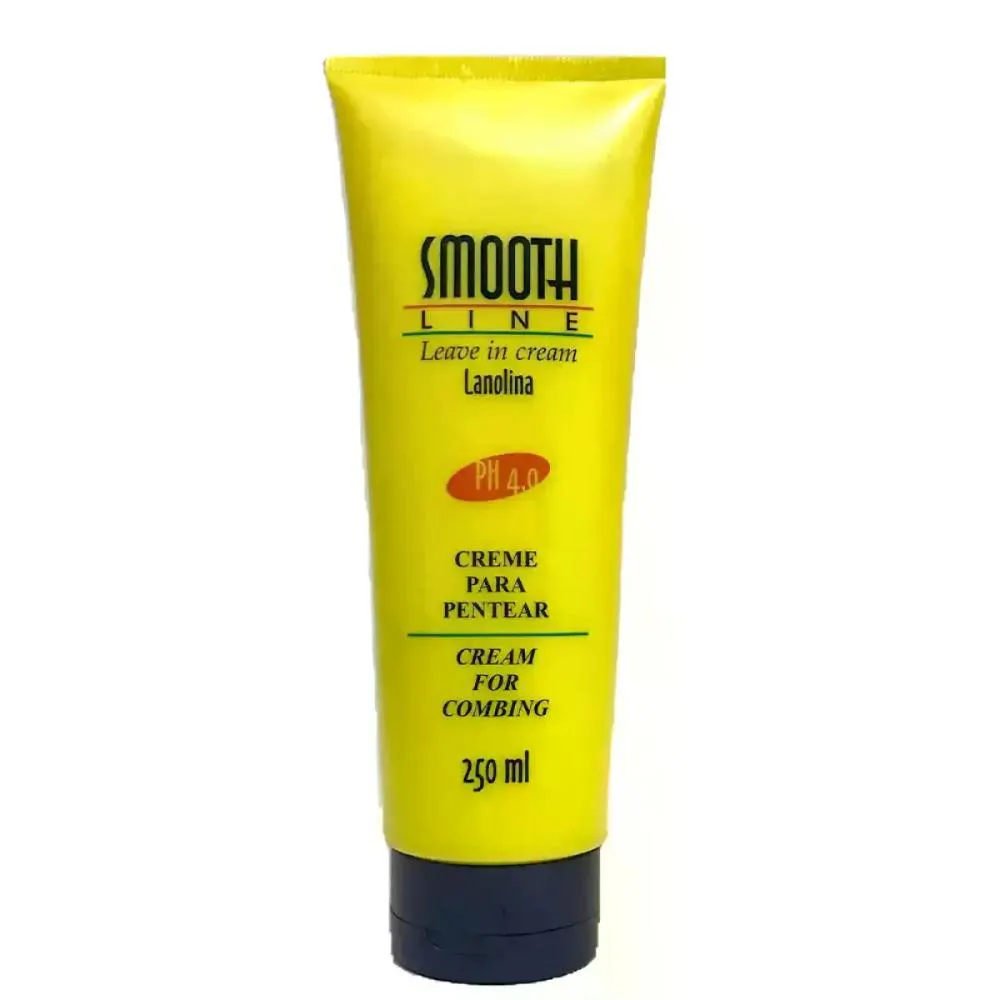CREME DE PENTEAR LANOLINA SMOOTH LINE 250ML