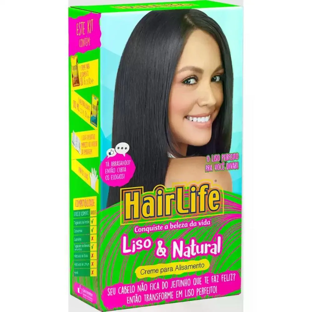 CREME ALISANTE LISO NATURAL HAIRLIFE