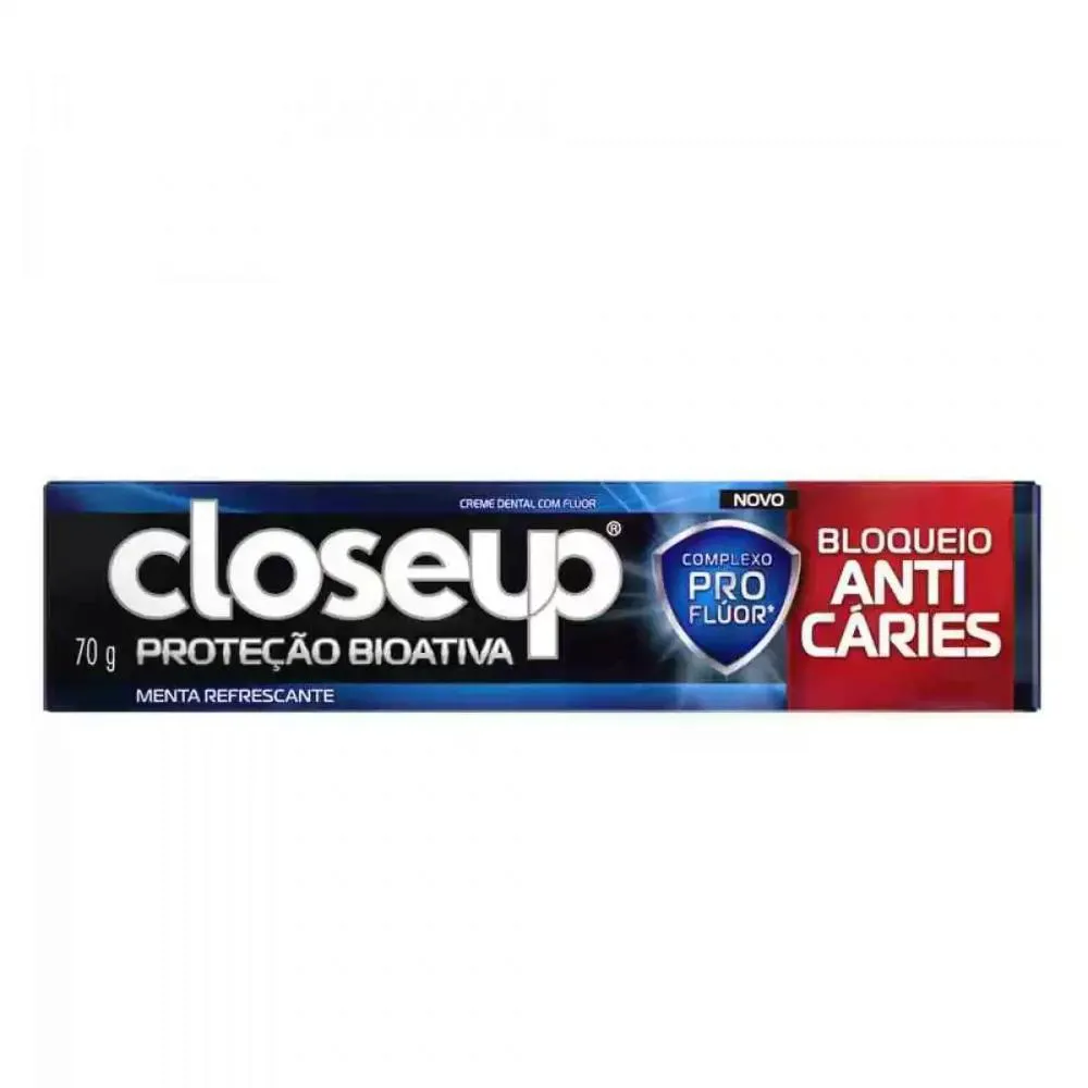 CREME DENTAL PROTEçãO BIO BLOQUEIO ANTICáRIES CLOSE UP 85G