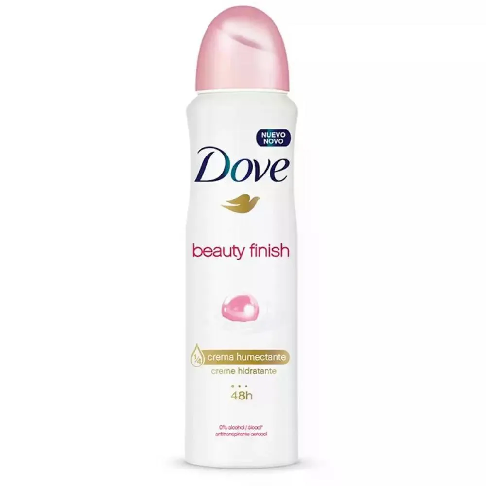 DESODORANTE ANTITRANSPIRANTE AEROSOL DOVE BEAUTY FINISH 150ML