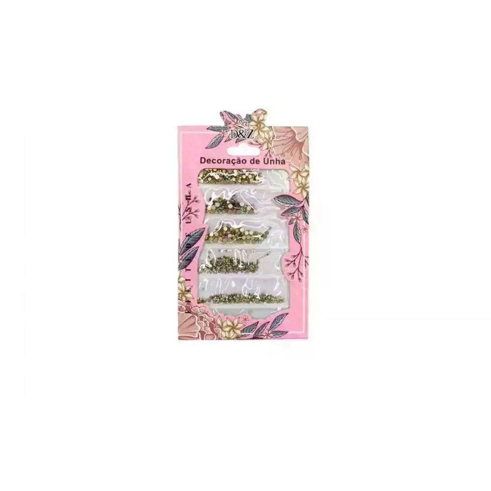 GLITTER PARA DECORAçãO DE UNHA ENFEITE D&Z