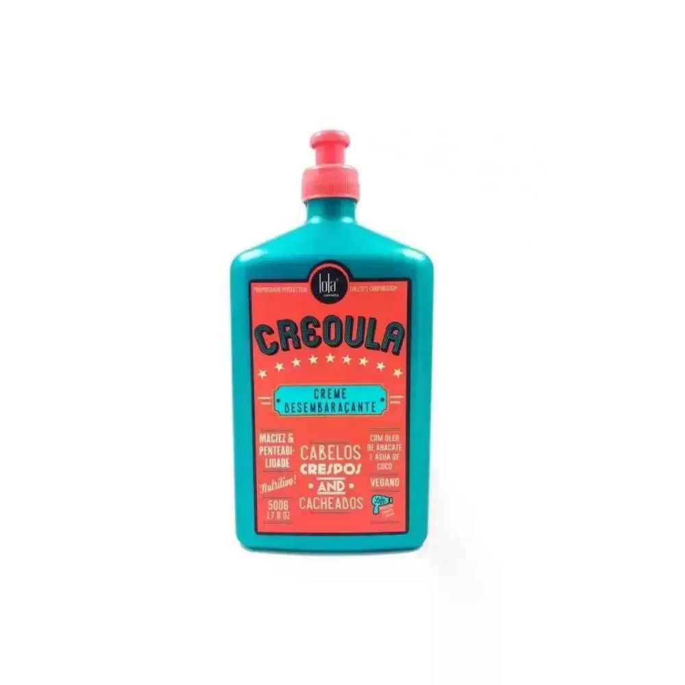 CREME DE PENTEAR DESEMBARAçANTE CREOULA LOLA 500G