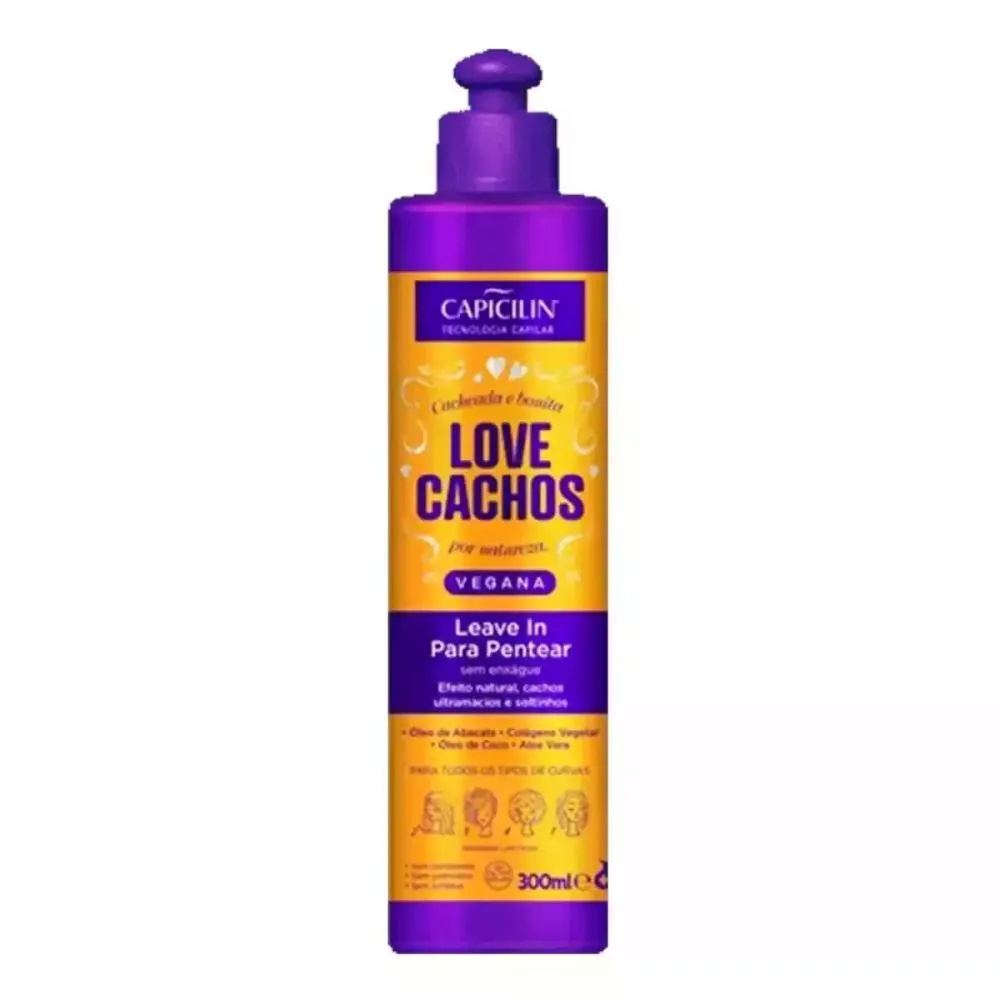 CREME DE PENTEAR #LOVECACHOS CAPICILIN 300ML