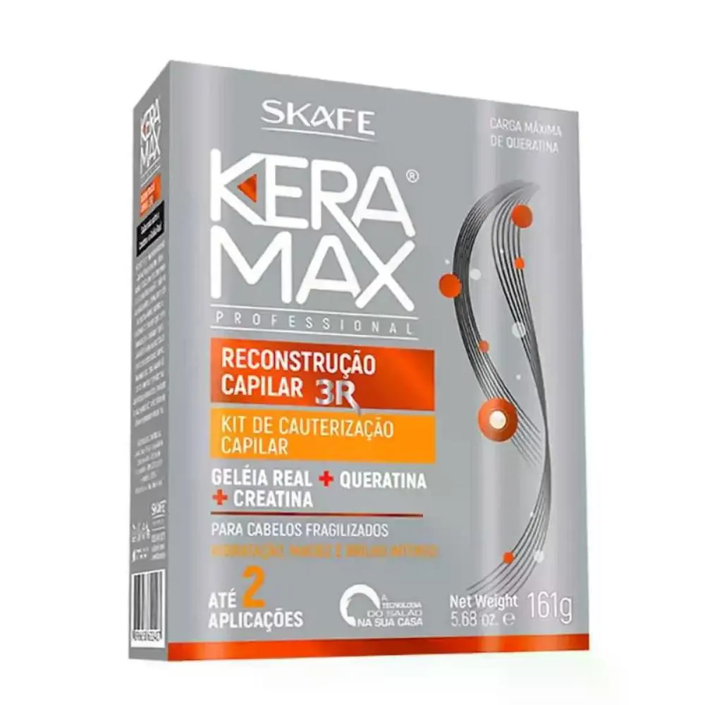 KIT RECONSTRUçãO CAPILAR GELEIA REAL KERAMAX 160ML