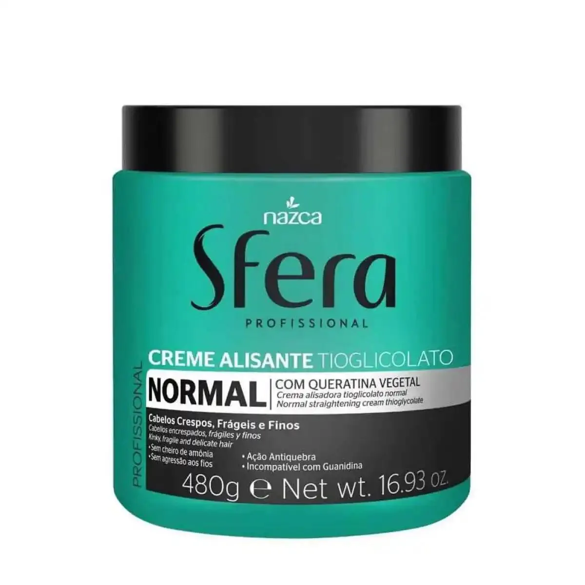 CREME ALISANTE SFERA NORMAL NAZCA 480G