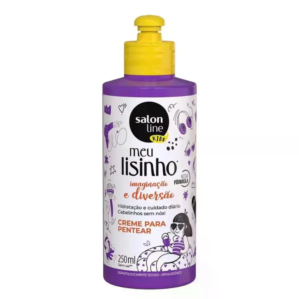 CREME DE PENTEAR KIDS IMAGINAçãO E DIVERSãO SALON LINE 250ML