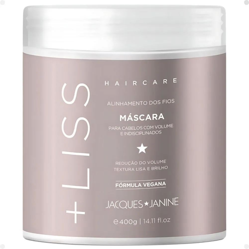 MáSCARA CONDICIONADORA JACQUES JANINE + LISS 400G